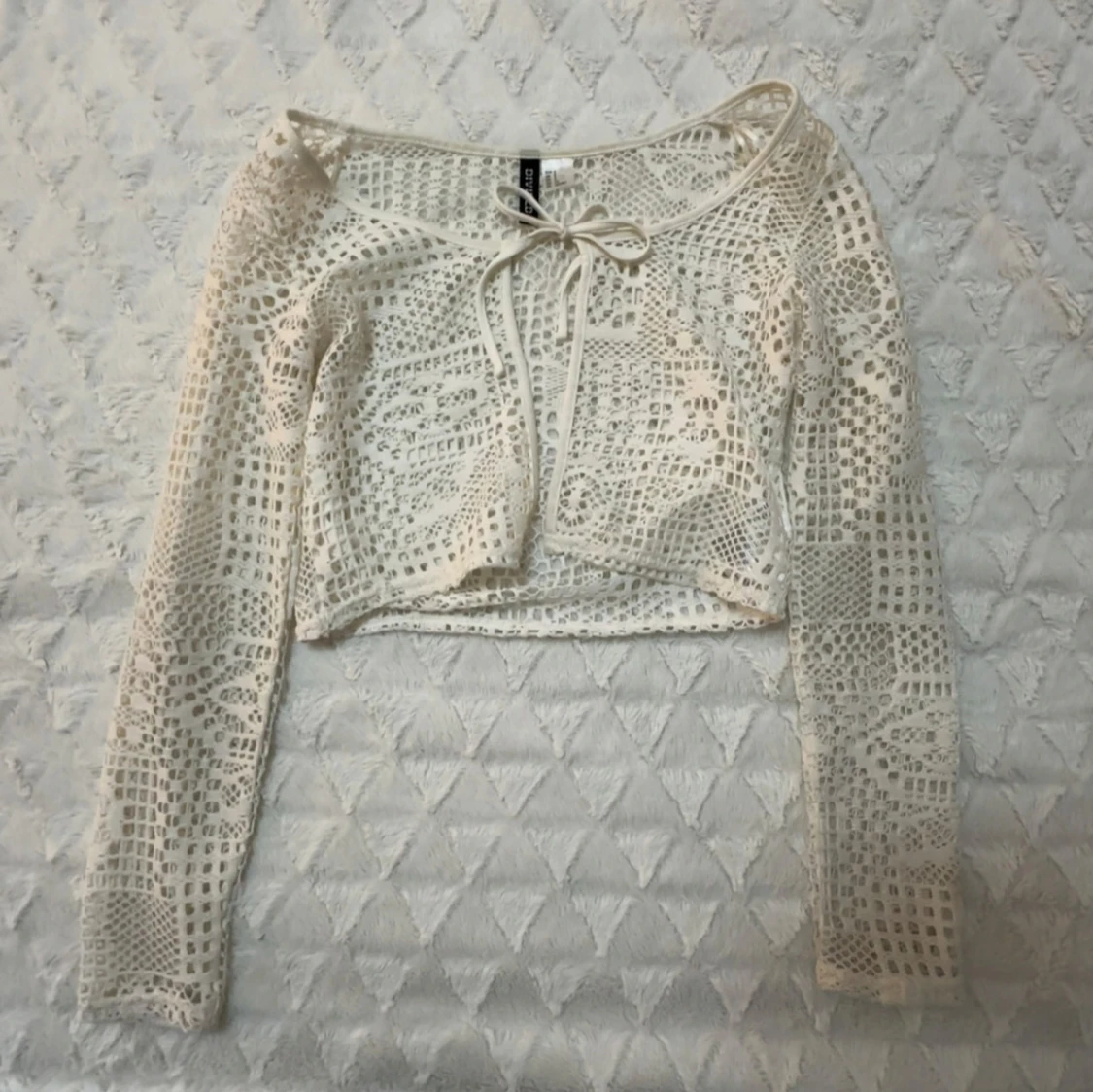 Vit spetsbolero från H&M - 1