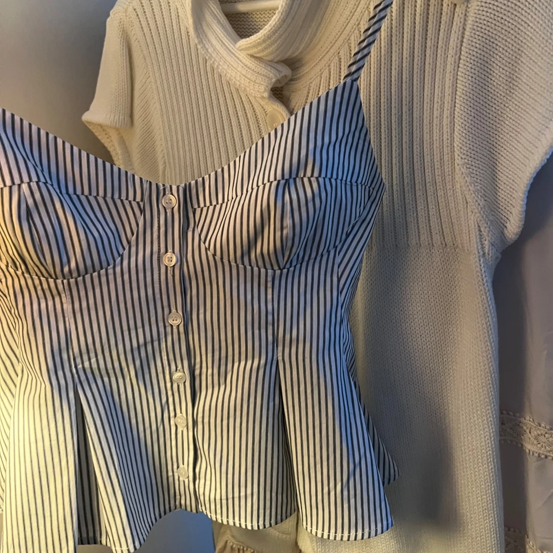 Randig korsettopp från Zara - 1