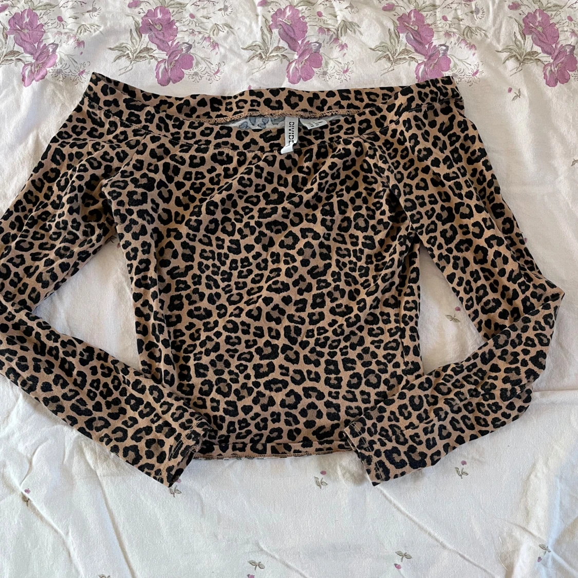 Leopardmönstrad tröja  - 1