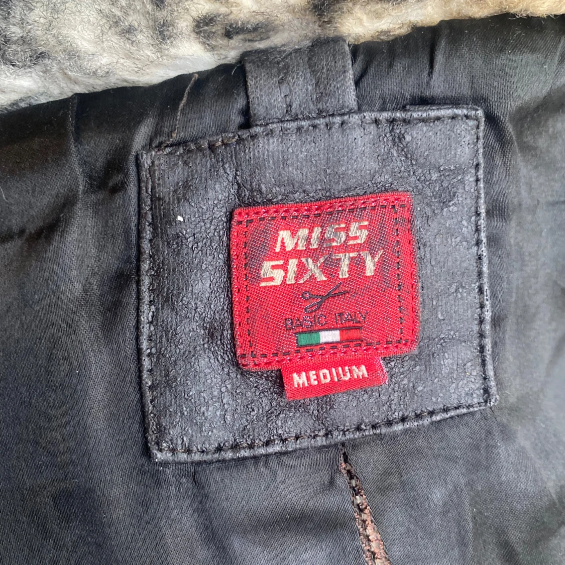 Patchwork pälsjacka från Miss Sixty - 2