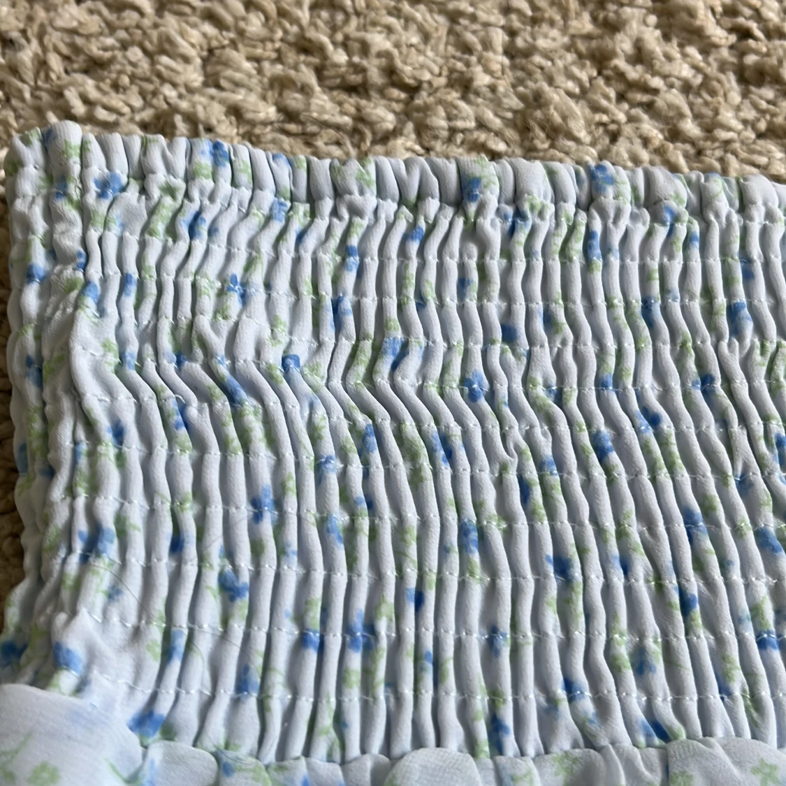 Blommig volangkjol - 4