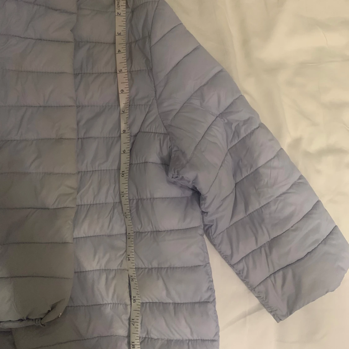 Ljusblå trekvartsärmad jacka - 3