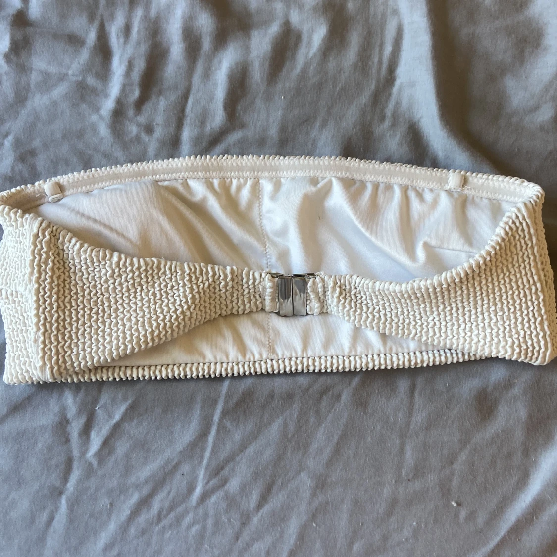 Beige /vit bikini topp - 1