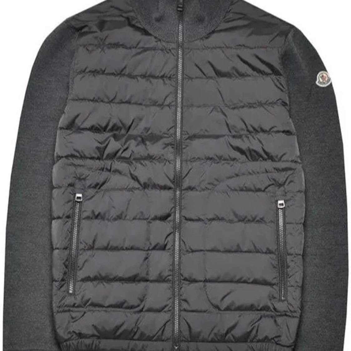 Grå cardigan jacka från Moncler