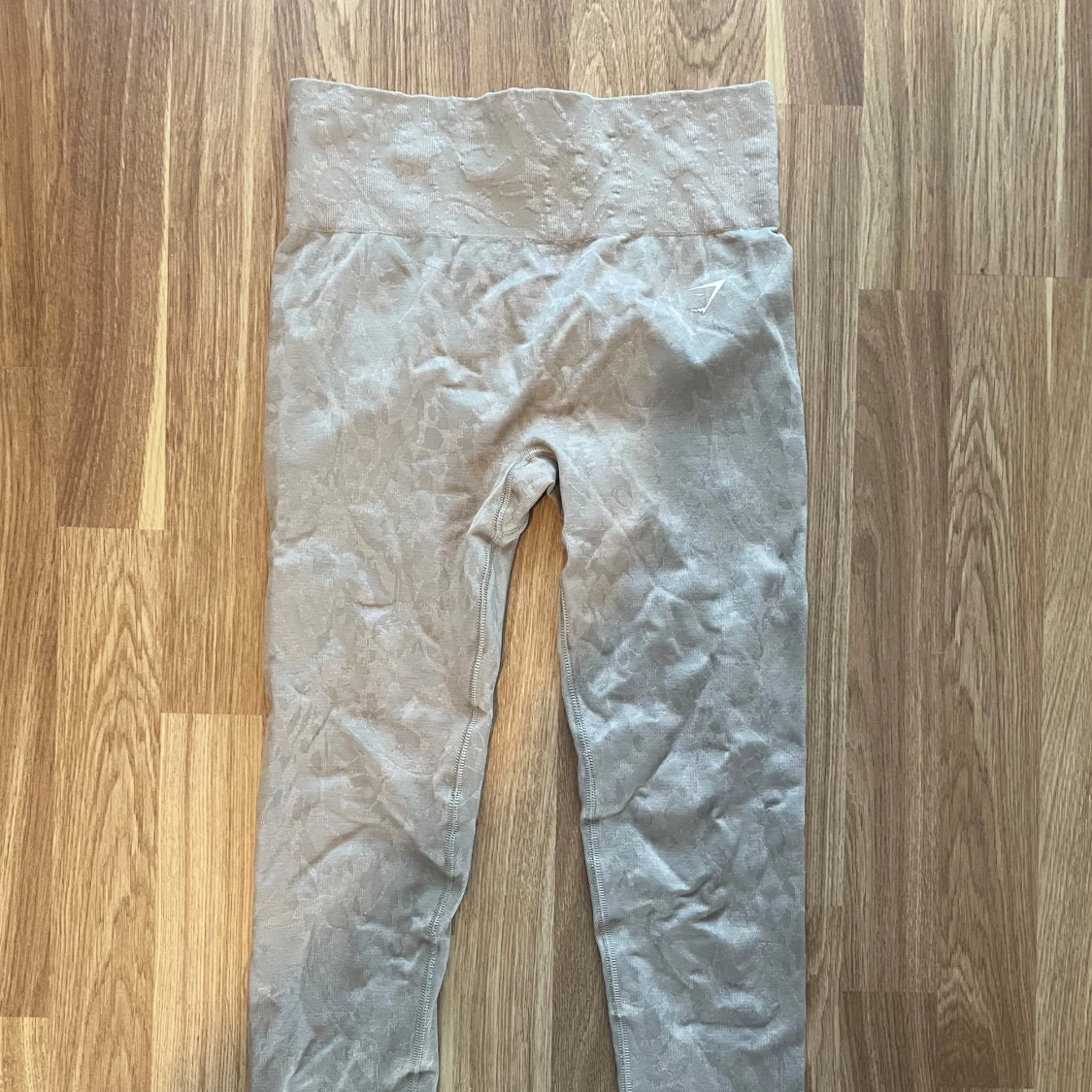 Grå seamless leggings från Gymshark - 2