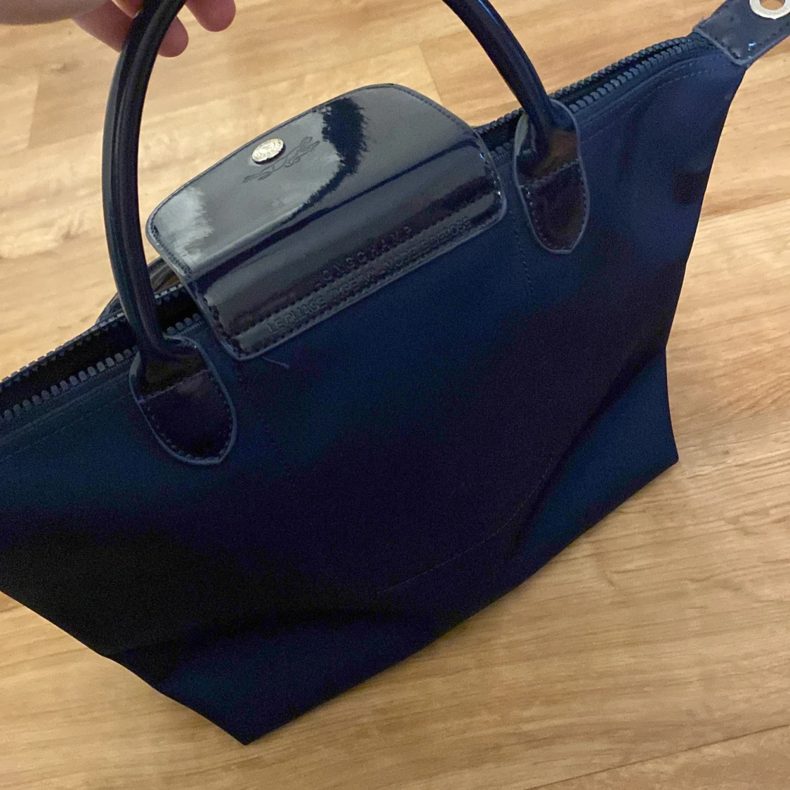 Svart handväska från Longchamp - 4