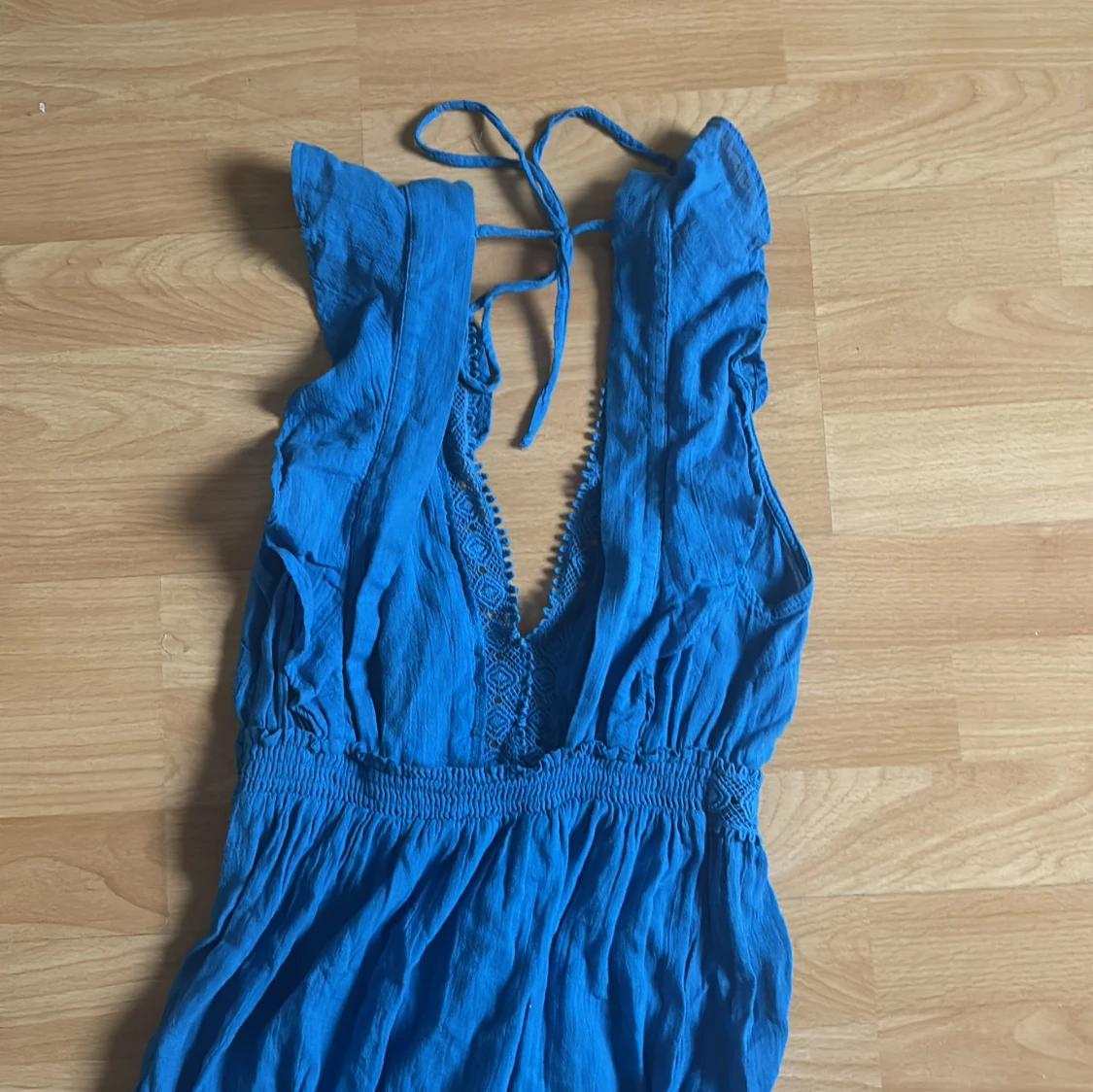 Blå omlottklänning från Calzedonia - 2