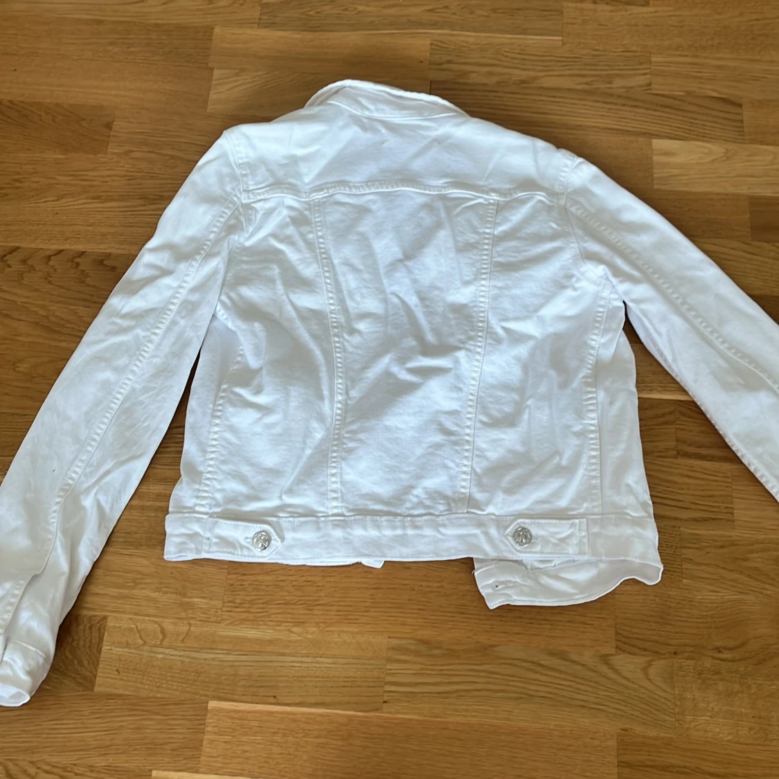 Vit jeansjacka från Mango - 3