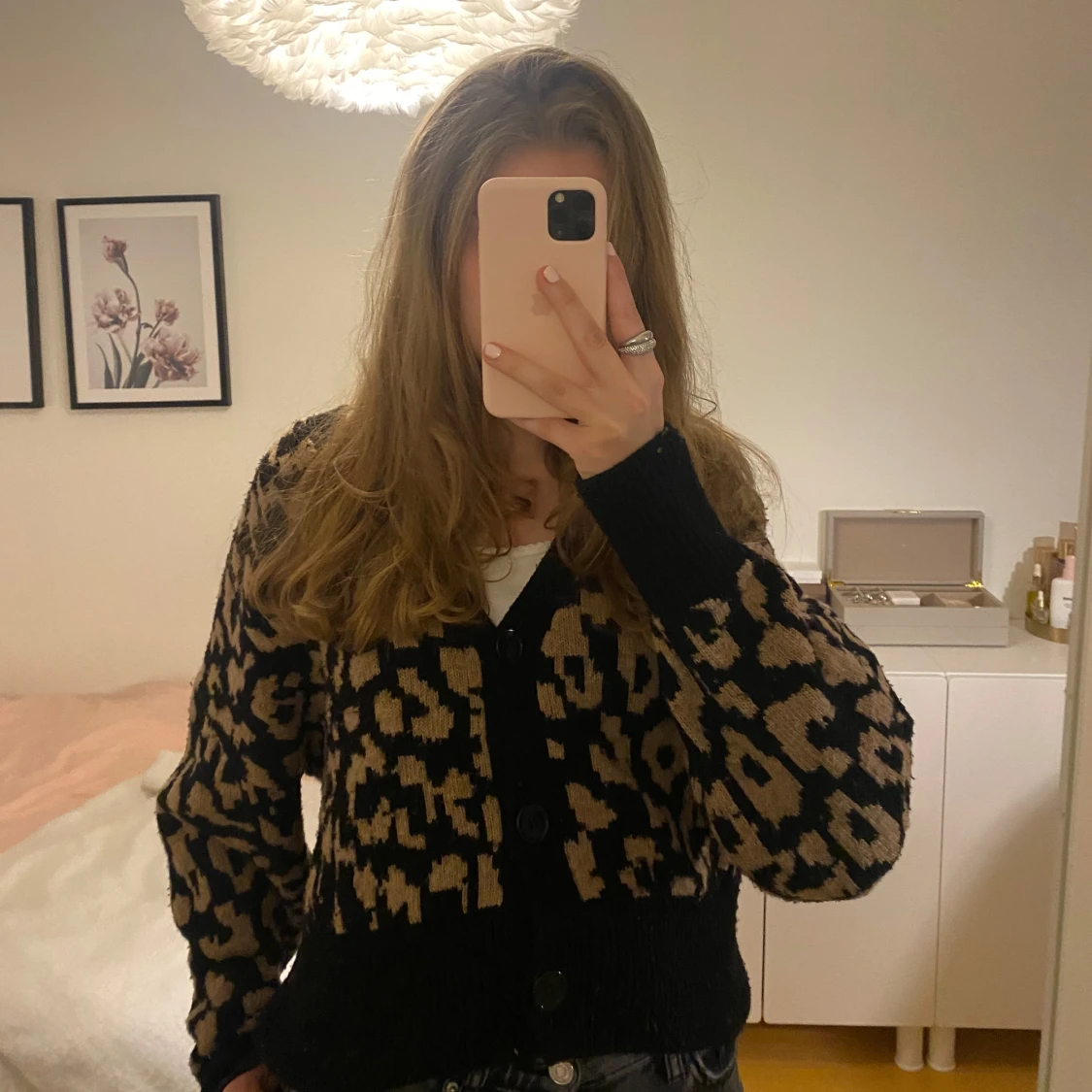 Leopardmönstrad kofta från Visual Clothing Project