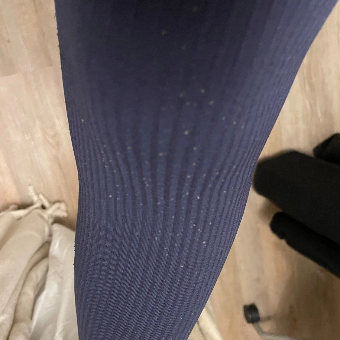 Svarta ribbade tights från Stronger - 2