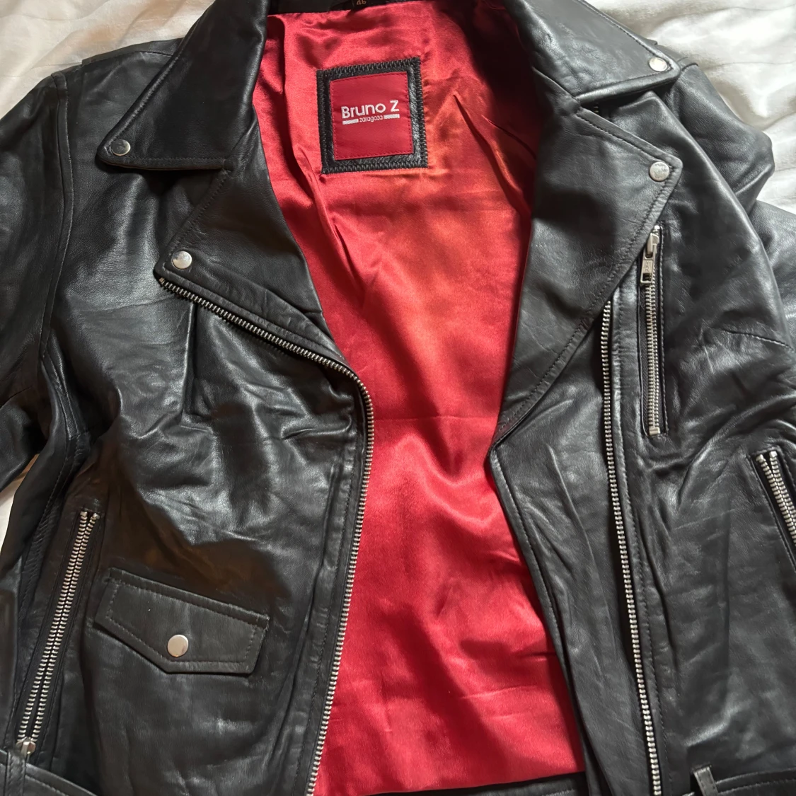 Svart skinnjacka från Bruno Z - 1