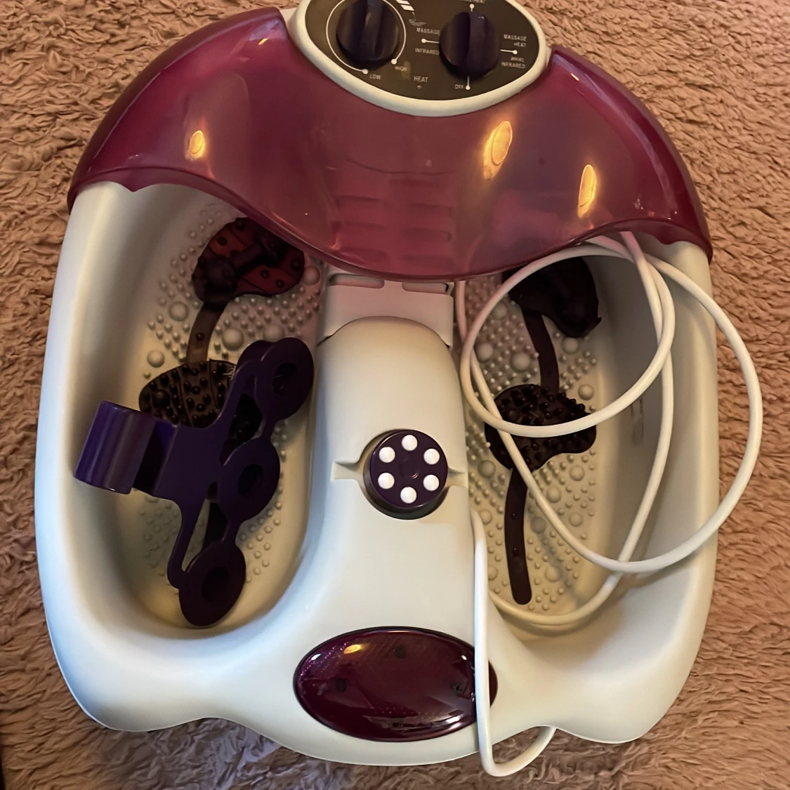 Fot bad, massage,värme - 1