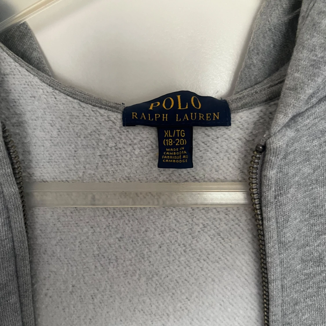 Ralph Laurent zip-up Grå - 1