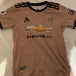 Beige Manchester United fotbollströja - Säljer en beige Manchester United tröja från säsongen 19/20 
