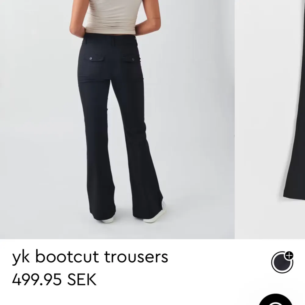 Kostymbyxor från gina trioct använda 2ggr så i super bra skick. Stl xs, nypris 500kr. Farkut & Housut.