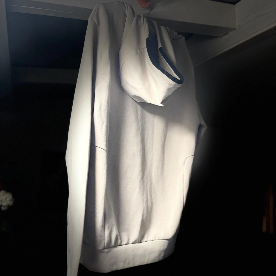 Beige zip hoodie från Hugo Boss - 2