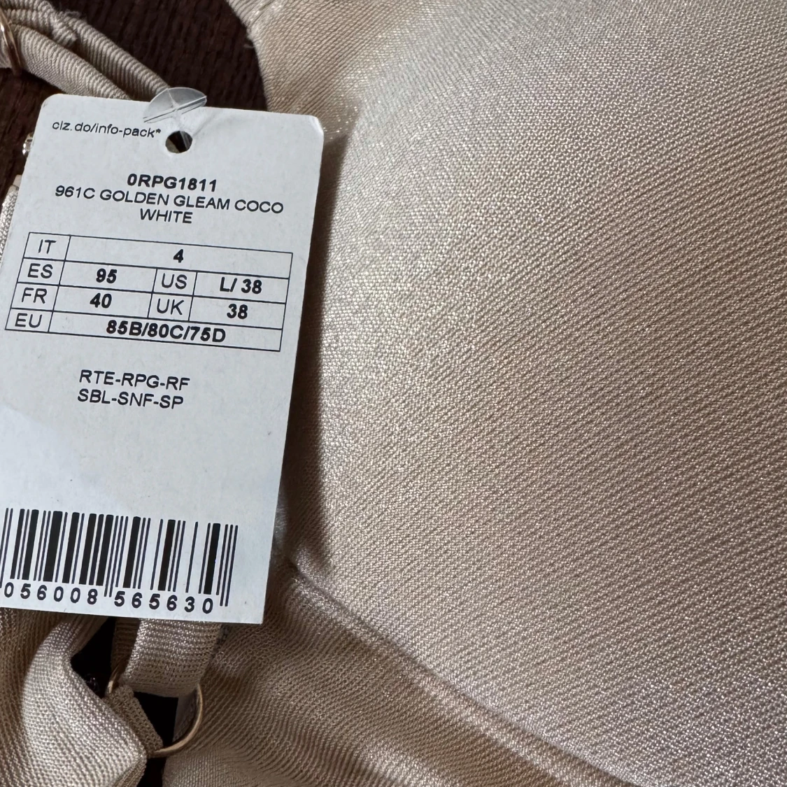 Glittrig bikini Golden Gleam Coco - 1