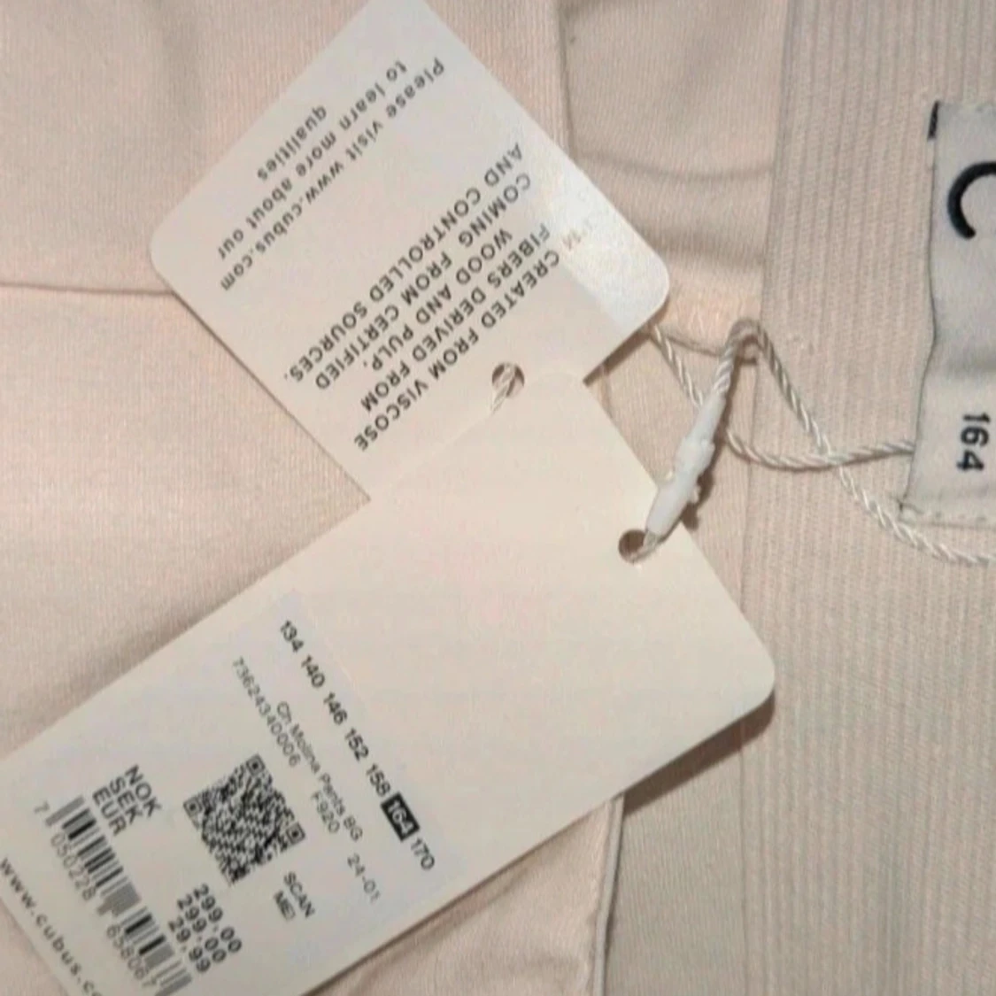 Vita vida byxor från Cubus - 2