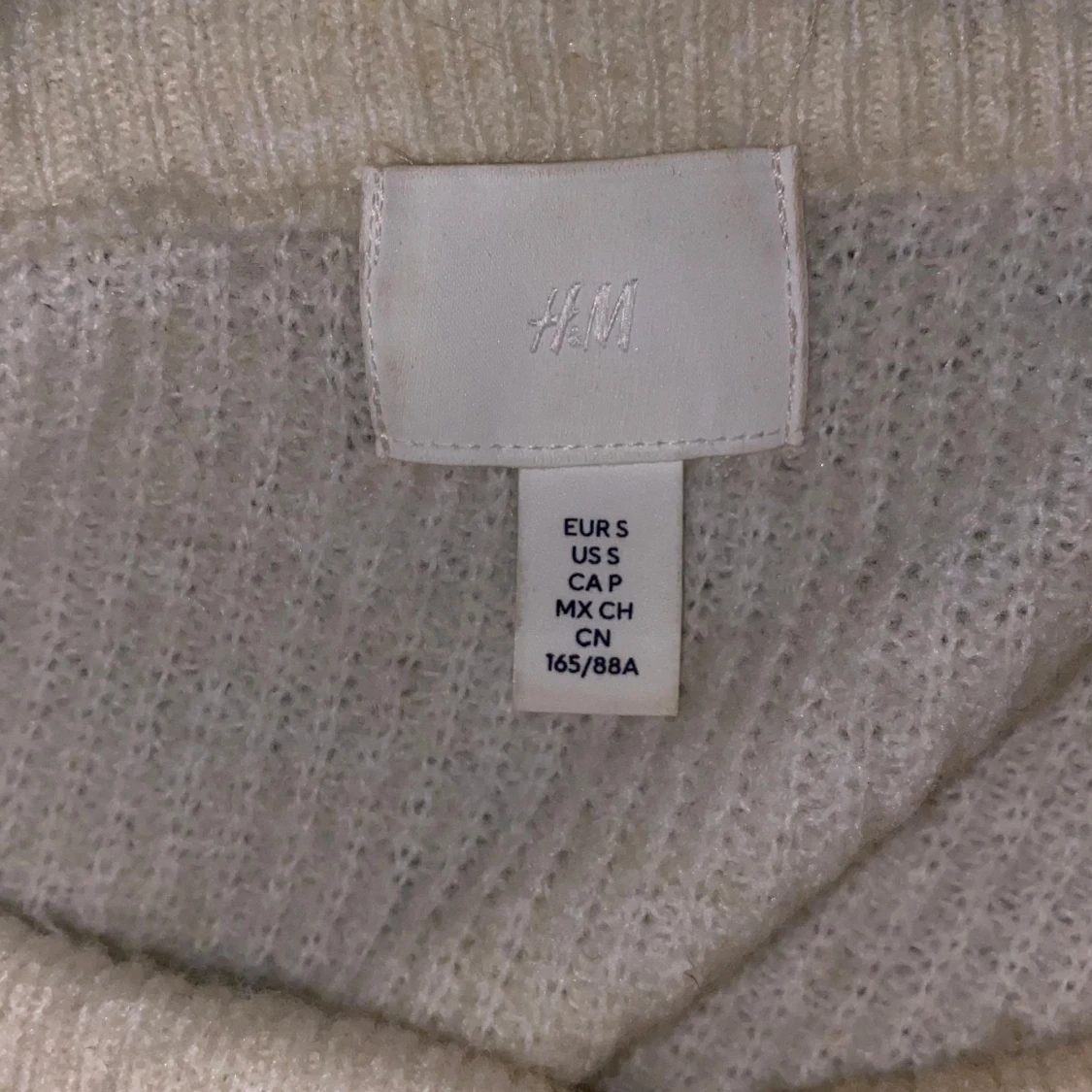 Offshoulder stickad tröja H&M  - 1