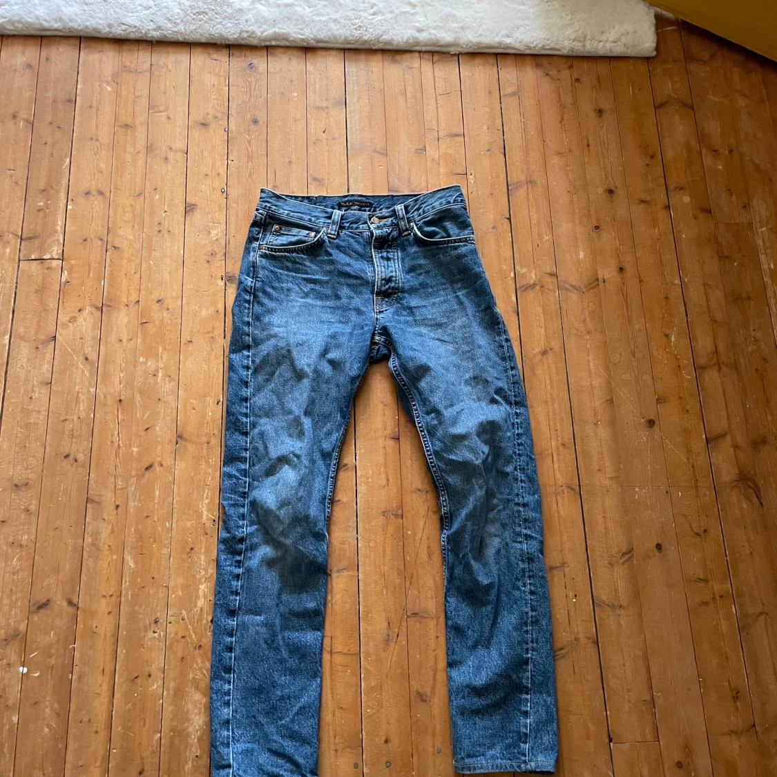 Blåa Nudie jeans