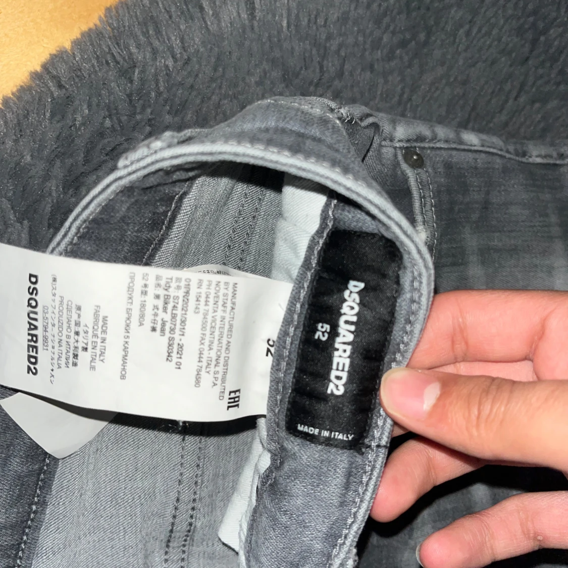 Grå skinny jeans från Dsquared2 - 1