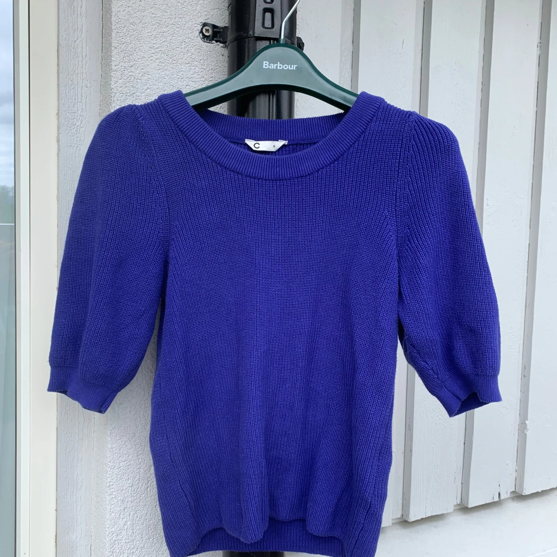 Blå stickad tröja från Cubus  💙