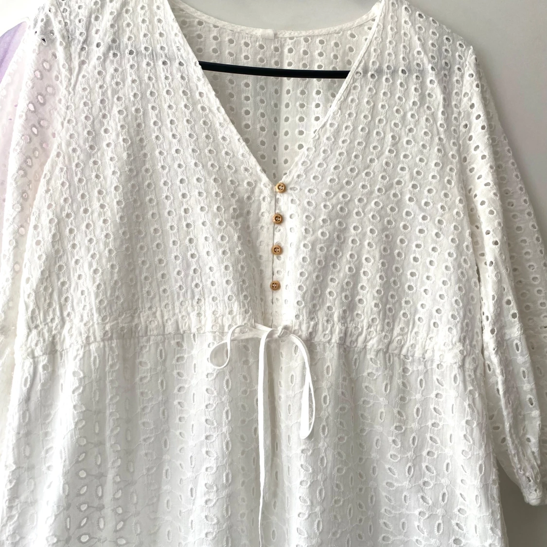 Vit långklänning - 1