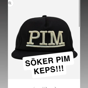 PIM KEPS SÖKES - Söker denna pim keps, snälla skriv till mig om du har en att sälja, jag är desperat!!🫠