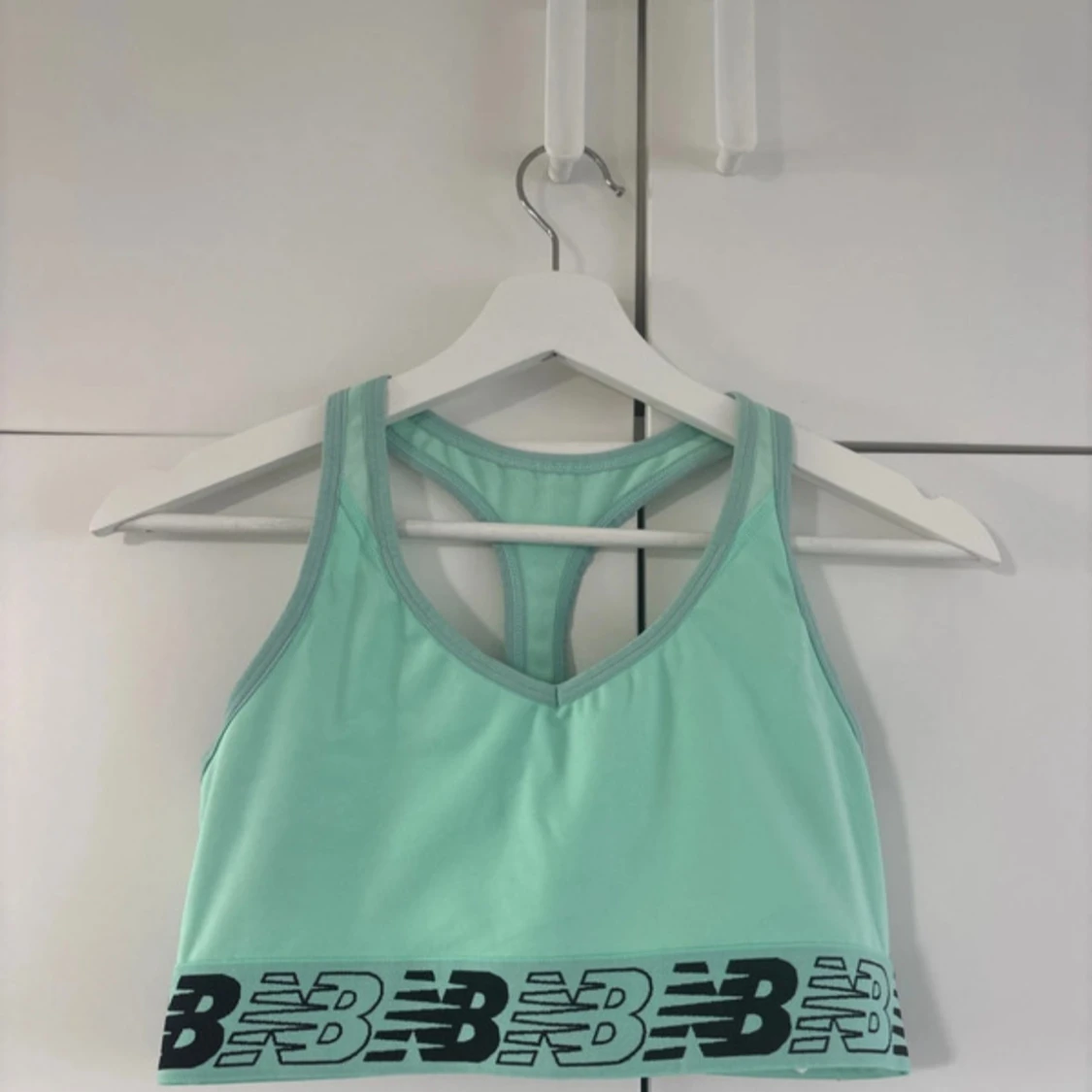 Two new balance sports bras (purple and mint) - 1