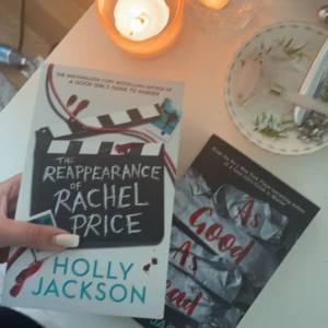 The Reappearance of Rachel Price & As Good As Dead - Två spännande böcker från Holly Jackson, båda är olästa då jag läst de i skolan! ☺️ säljer båda tillsammans men om du är intresserad av endast en av de så kontakta gärna.