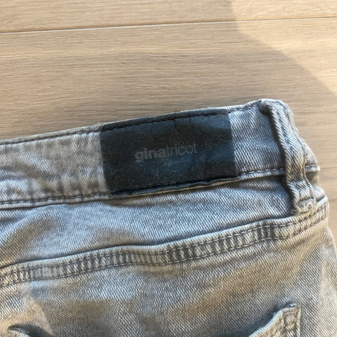 Grå Lowwaist bootcut jeans - 2