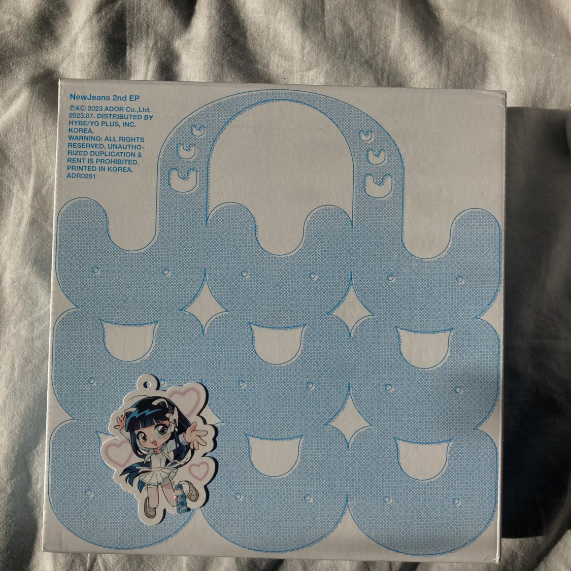 Newjeans kpop album super shy bunny bag hanni version - 2