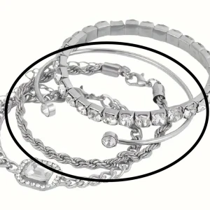 Silverfärgade armband - Mycket bra skick