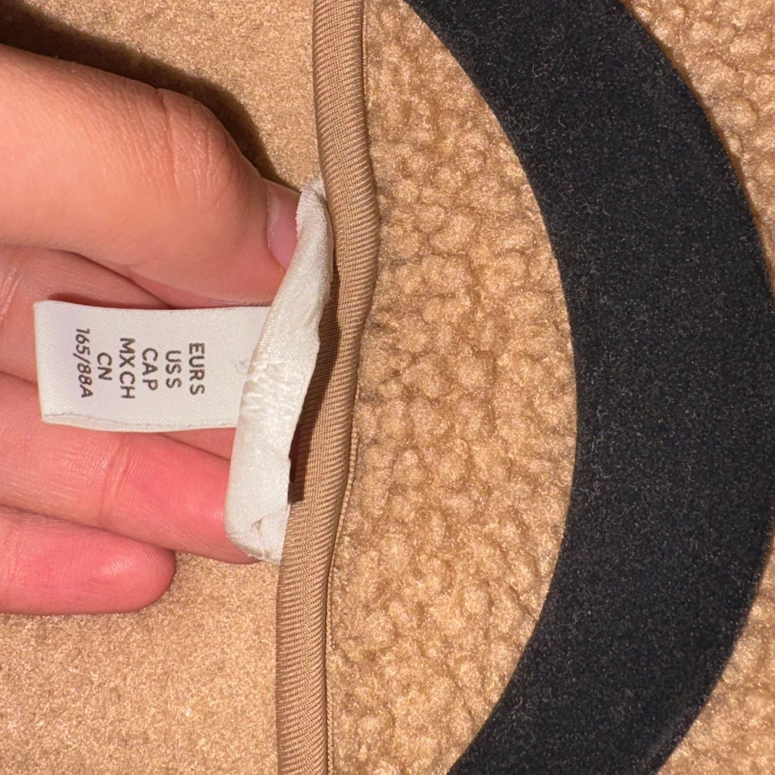 Beige teddyjacka från H&M - 3