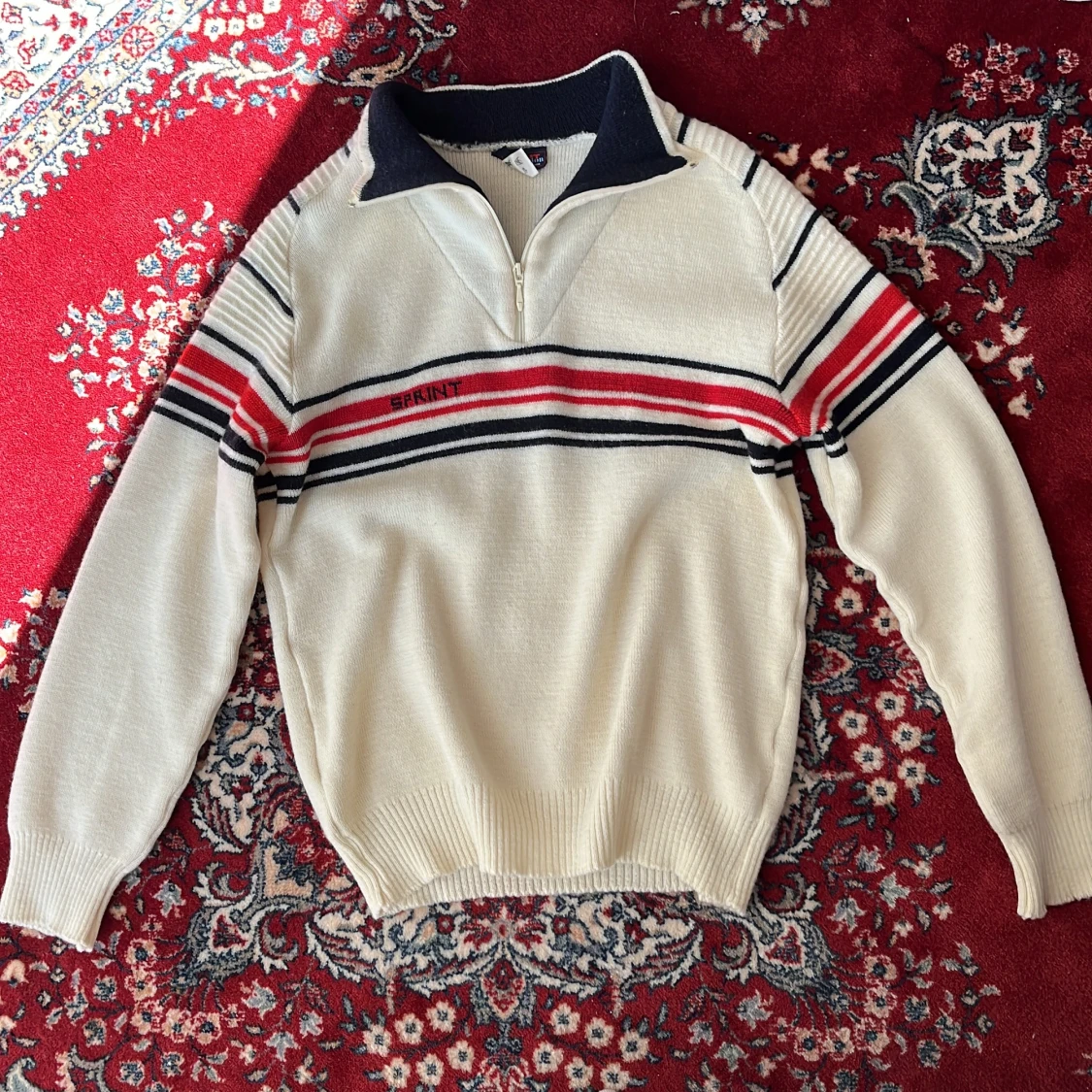 Randig half zip tröja från Sprint - 1