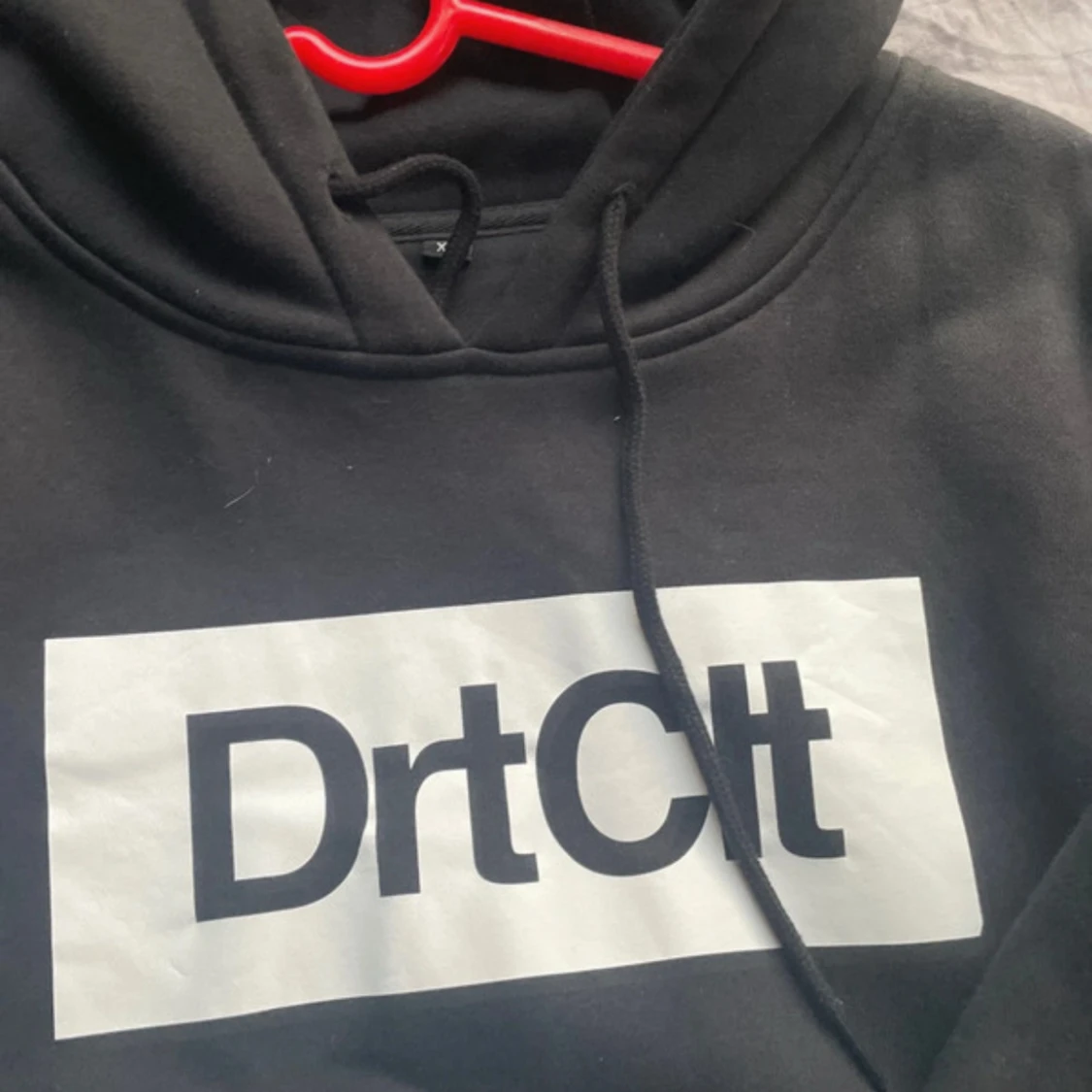 Svart hoodie DrtCtt XL - 1