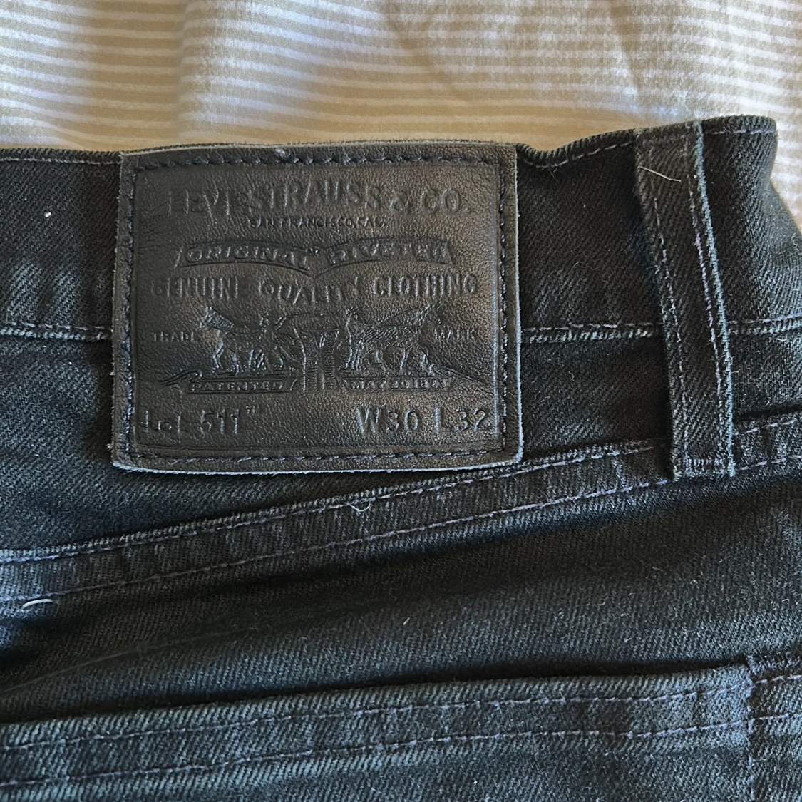 Svarta Levi's 511 jeans W30 L30 - 2