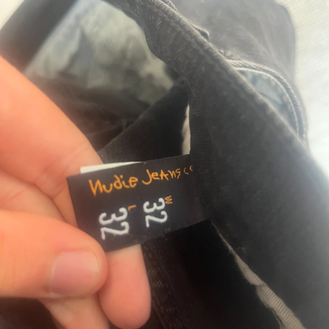 Svarta slim jeans från Nudie Jeans - 4