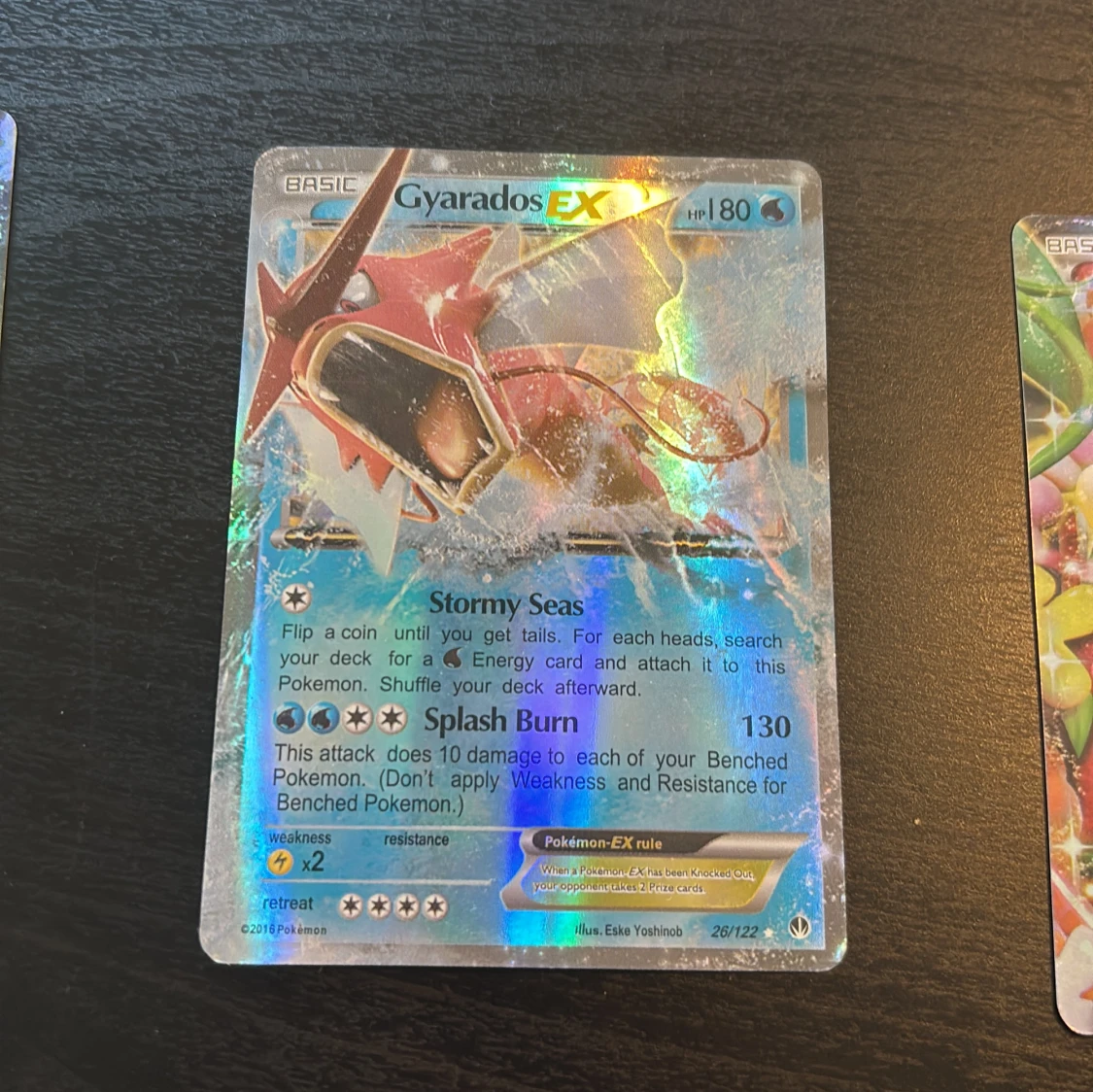 Pokémon EX-kort samling: Rayquaza, Gyarados, Florges, Toxicroak - 2