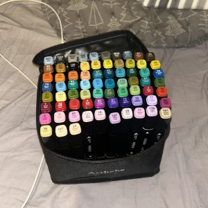 Arthehe Markers Set - Färgglatt markerset olika nyanser, 7 pennor är borta men du får med 2 från panduro – perfekt för dig som älskar att rita, måla eller skapa kreativa projekt. Pennorna har dubbla spetsar för både detaljer och breda drag.