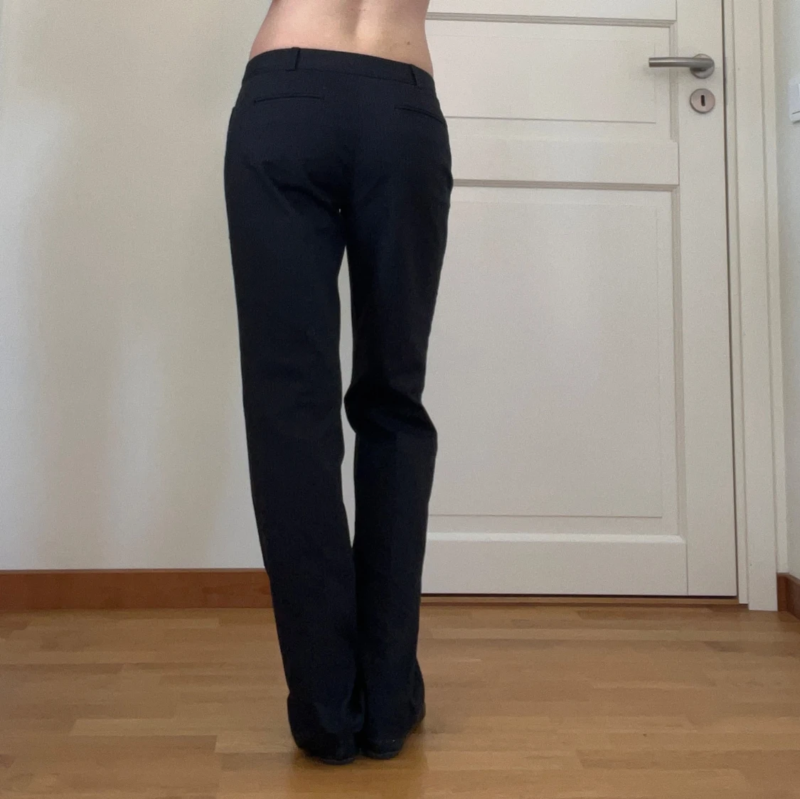 Lågmidjade kostymbyxor  - 3