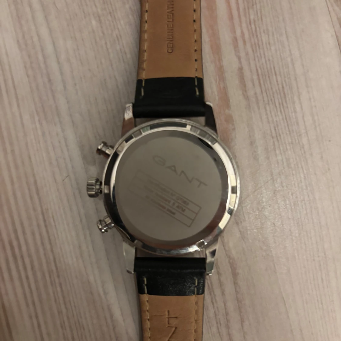 Svart GANT klocka med läderarmband - 1