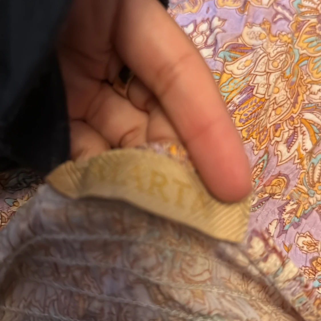 One Suez lång kjol med blommor - 2