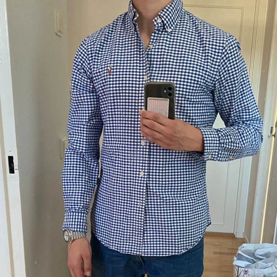 Blårutig skjorta från Polo Ralph Lauren - 1