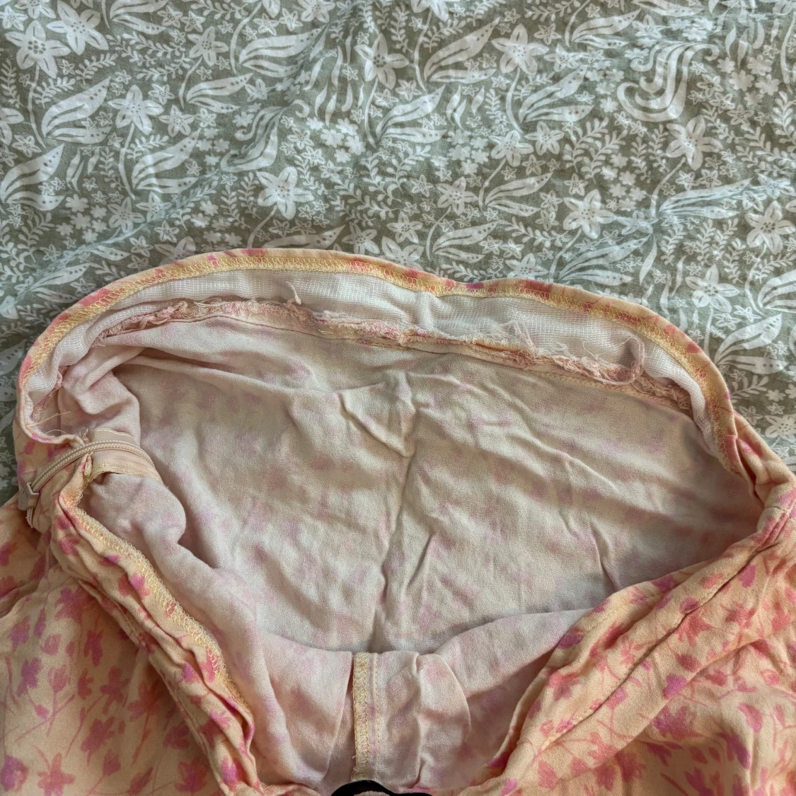 Långkjol med blommigt mönster från Pull&Bear - 4