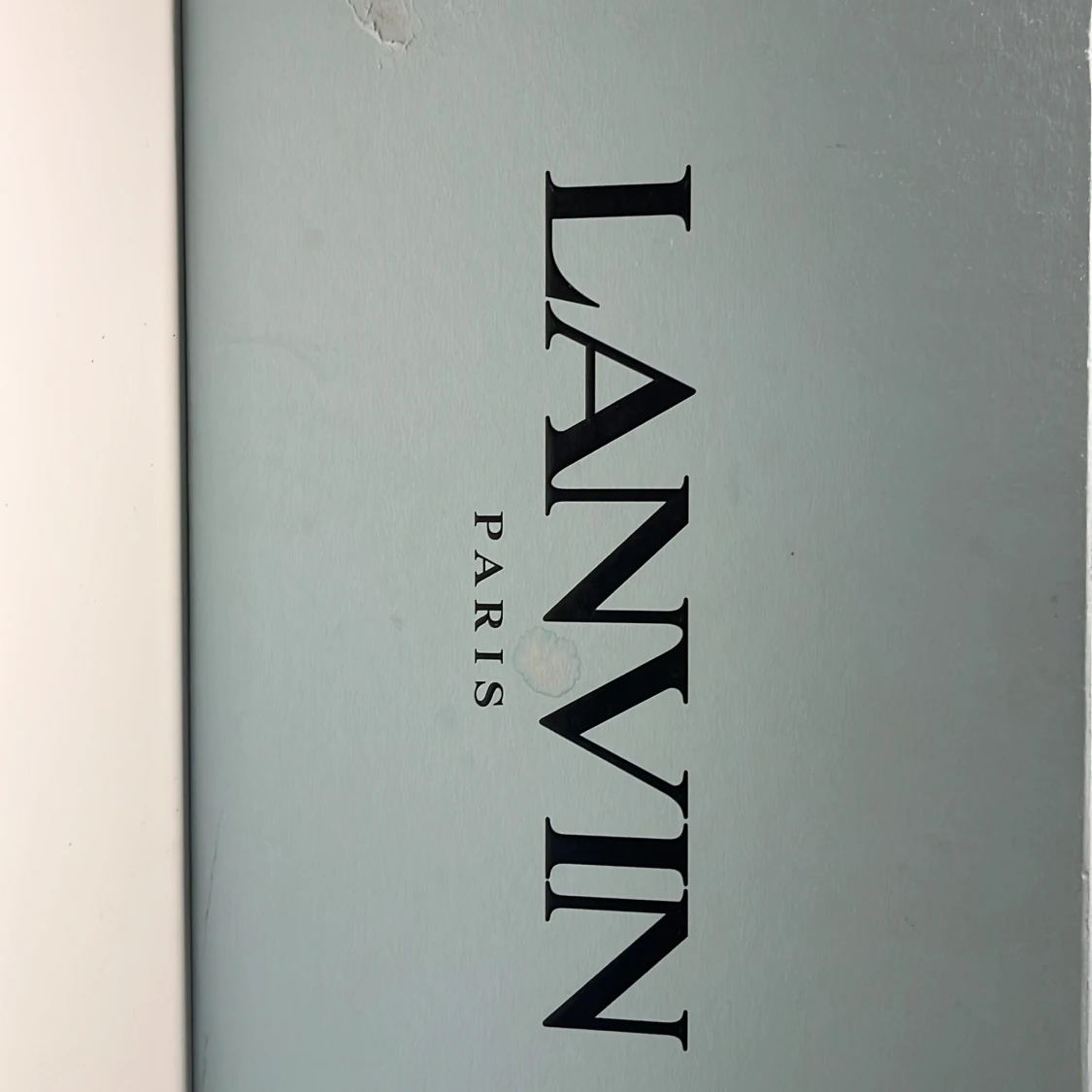 Svarta sneakers från Lanvin i mocka - 4