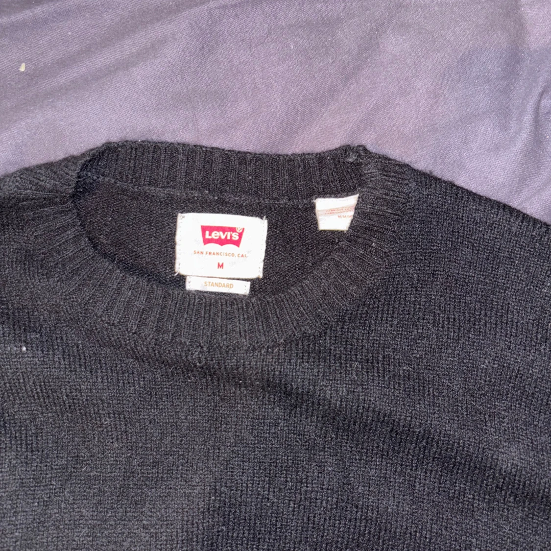 Svart stickad tröja från Levi's - 2