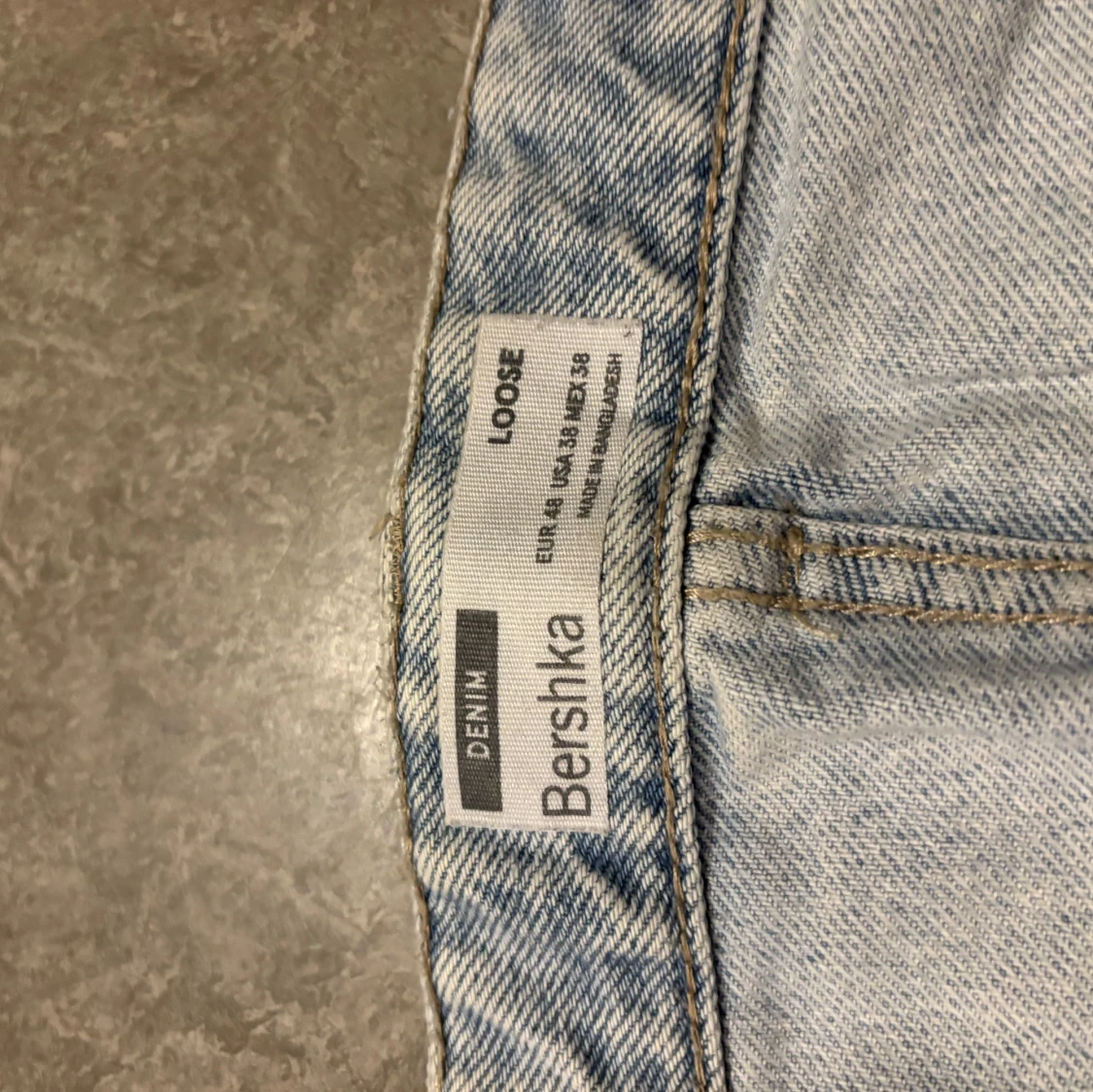 Ljusblå jeans från Bershka - 3