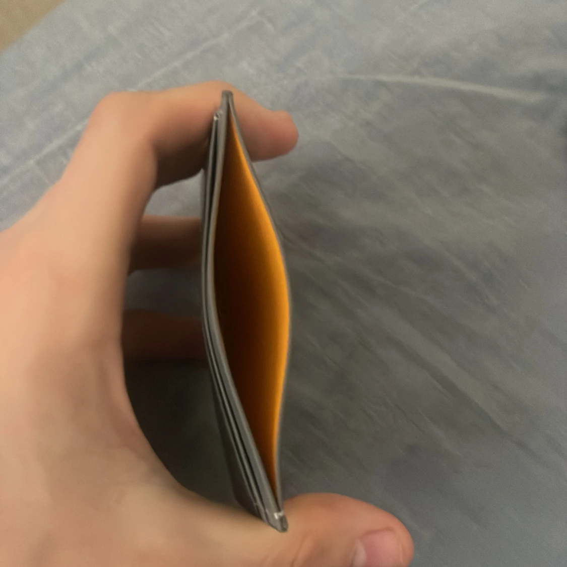 Grå mönstrad plånbok - 2