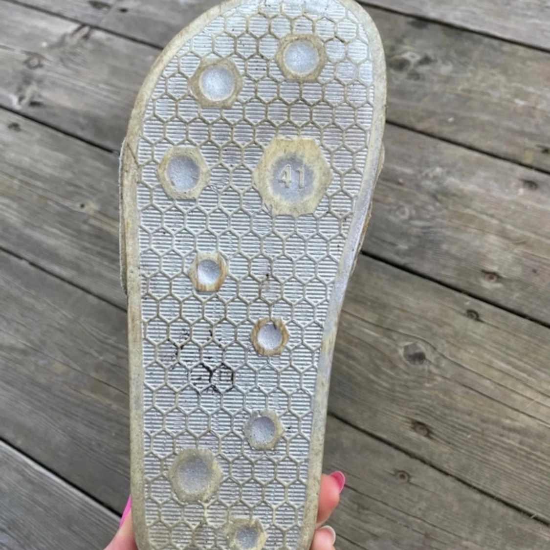 Silvriga sandaler - 4